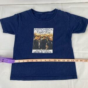 Vintage Youth Matchbox 20 Band Tee T-shirt 2003 black EUC size 8-10 rare unisex